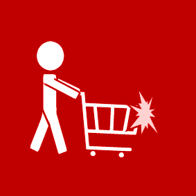 shopping cart: collision